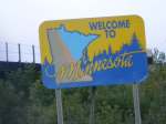 Entering Minnesota...however briefly